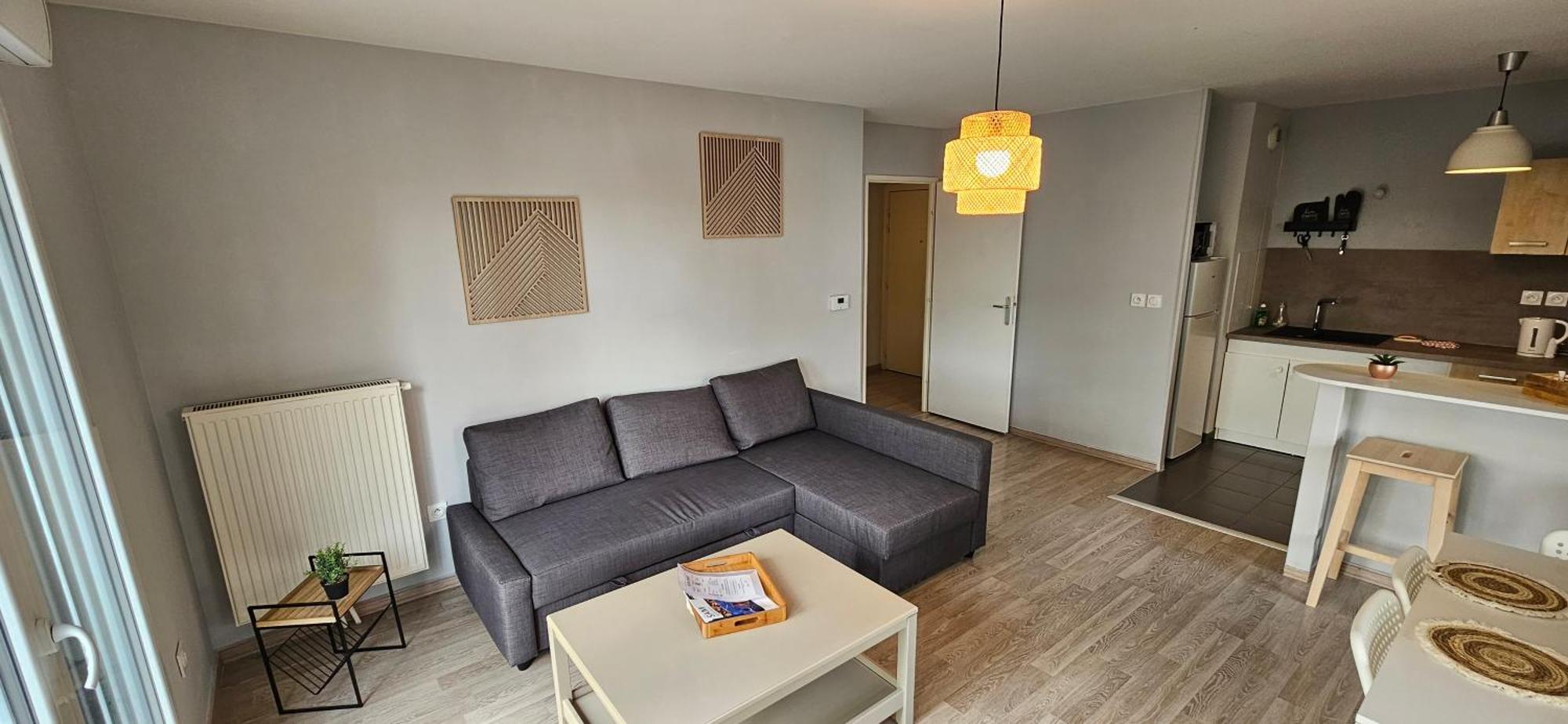 Appartement 2 Chambres Avec Terrasse Et Garage Saint-Andre-lez-Lille Exteriér fotografie